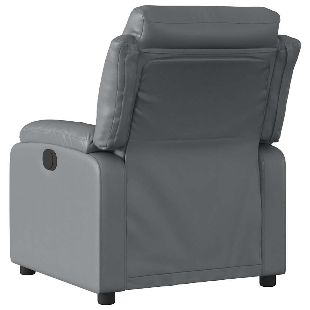 Fauteuil inclinable Gris Similicuir - XIOS
