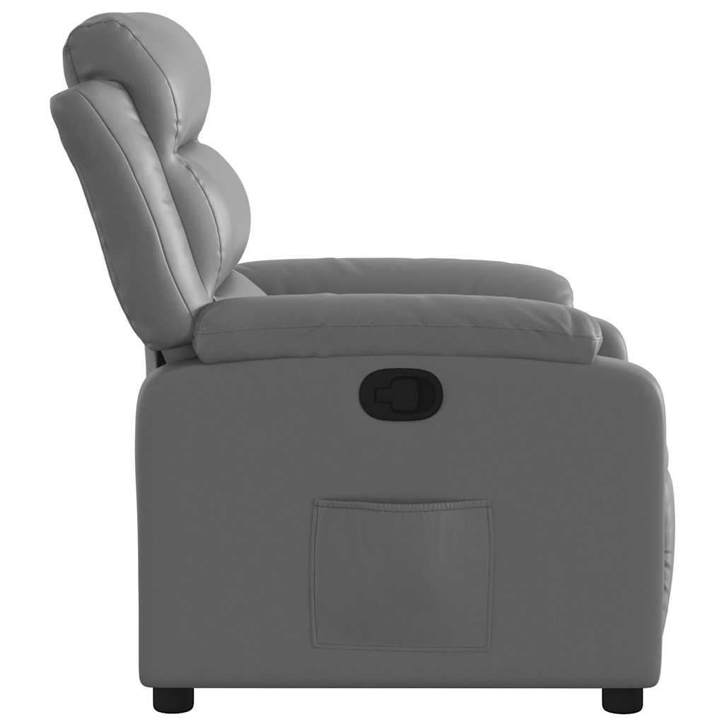 Fauteuil inclinable Gris Similicuir - XIOS