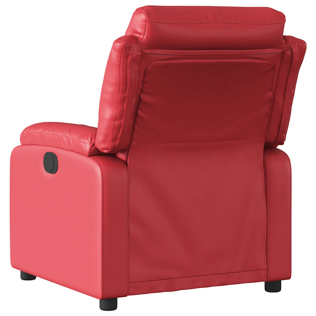 Fauteuil inclinable Rouge Similicuir - XIOS
