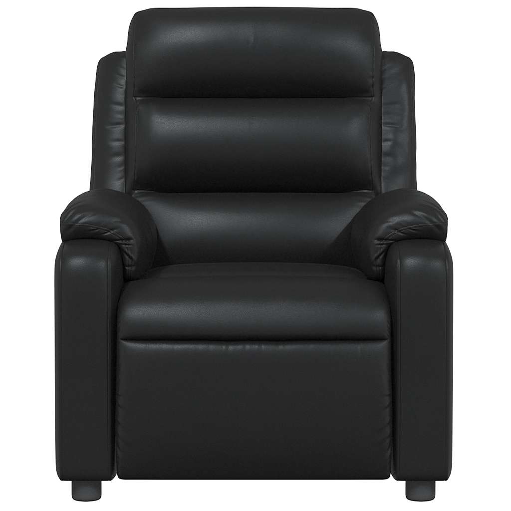 Fauteuil de massage inclinable Noir Similicuir - XIOS