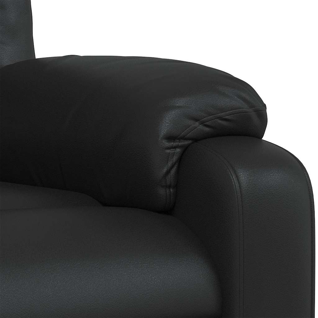 Fauteuil de massage inclinable Noir Similicuir - XIOS