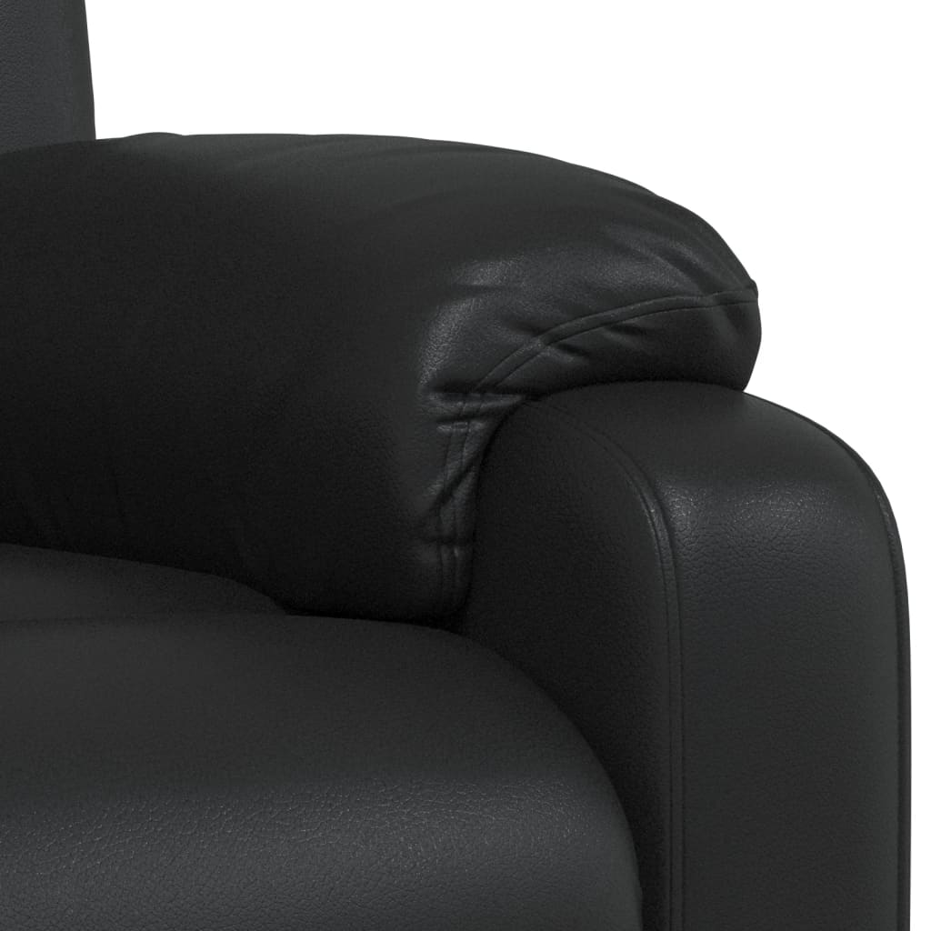 Fauteuil inclinable Noir Similicuir - XIOS