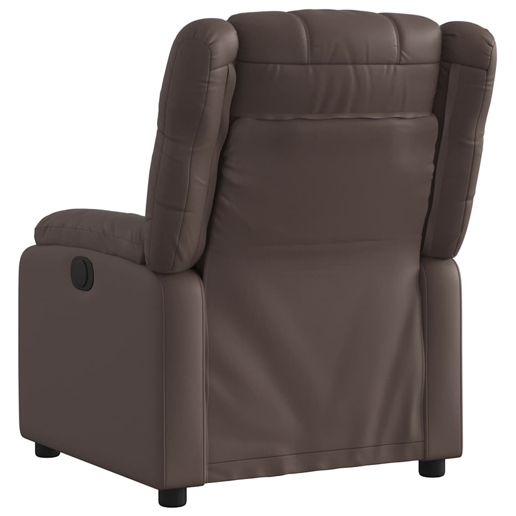 Fauteuil inclinable Marron Similicuir - XIOS