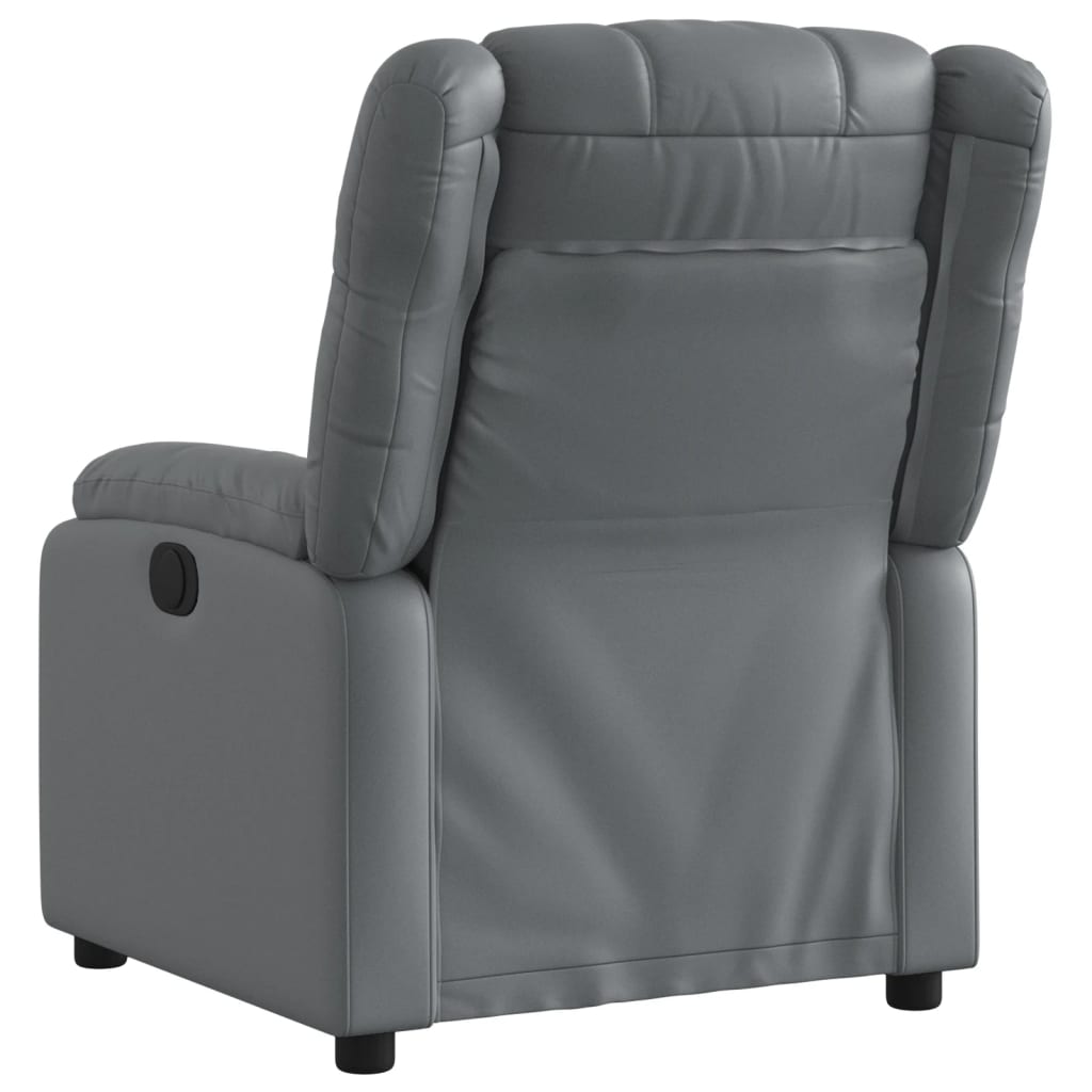Fauteuil inclinable Gris Similicuir - XIOS