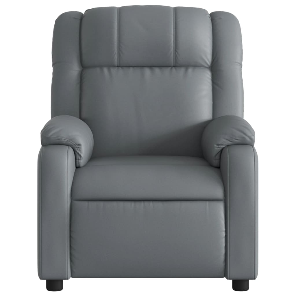 Fauteuil inclinable Gris Similicuir - XIOS