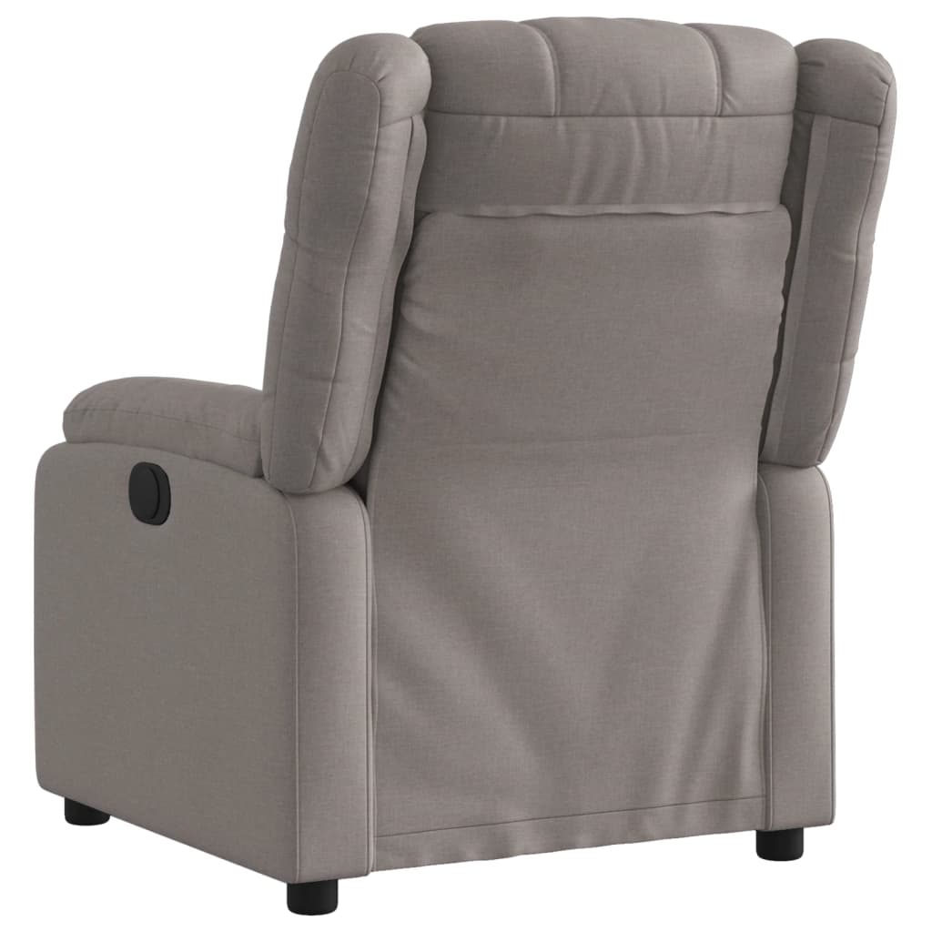 Fauteuil inclinable Taupe Tissu - XIOS
