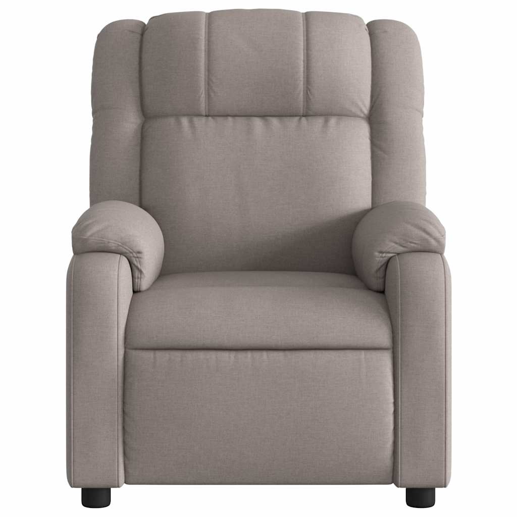 Fauteuil de massage inclinable Taupe Tissu - XIOS