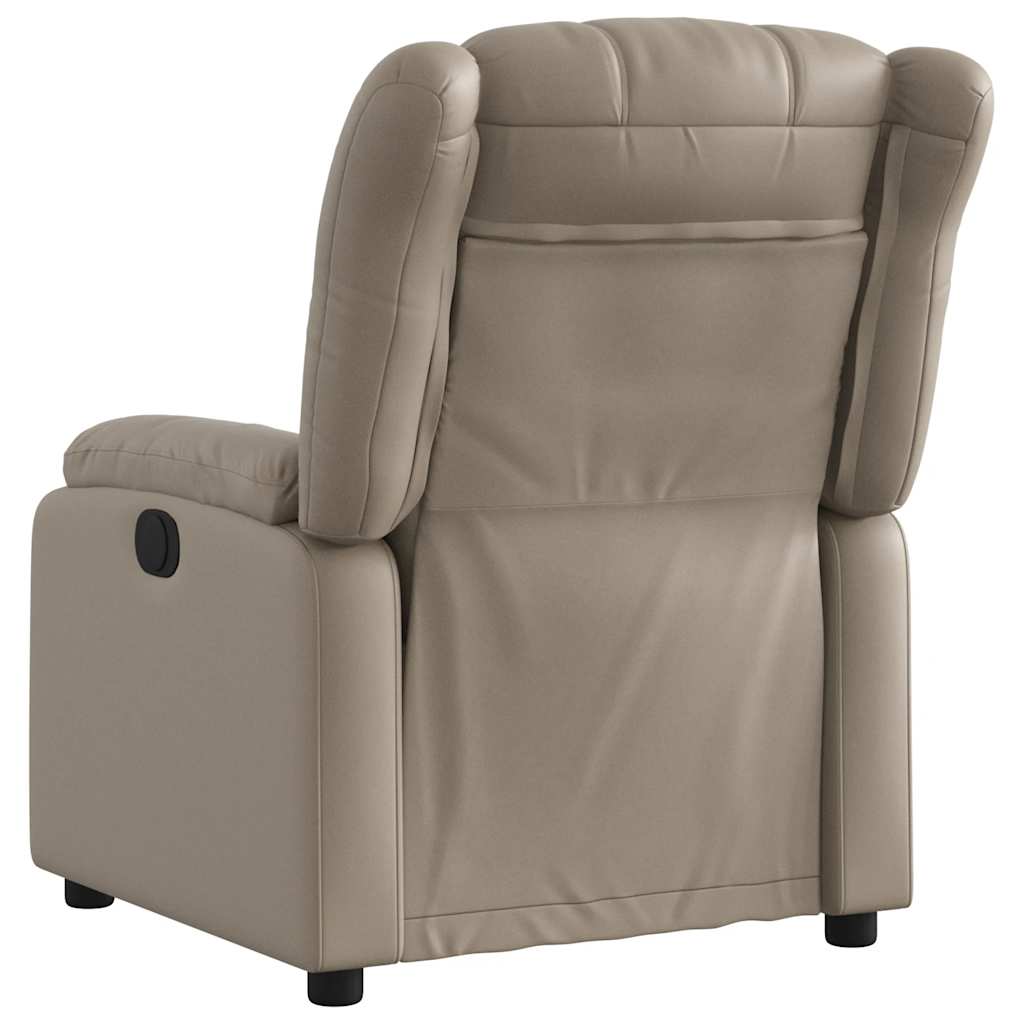 Fauteuil inclinable Cappuccino Similicuir - XIOS