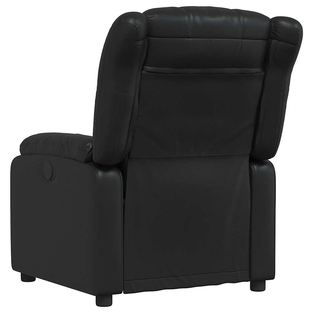 Fauteuil de massage inclinable Noir Similicuir - XIOS