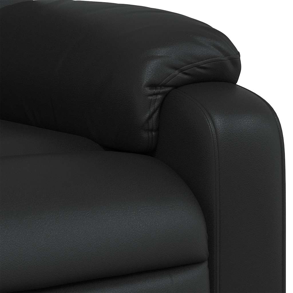 Fauteuil de massage inclinable Noir Similicuir - XIOS