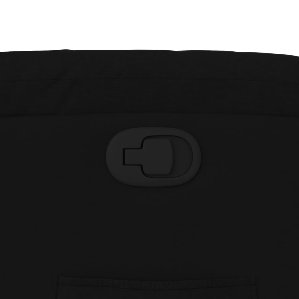 Fauteuil inclinable Noir Tissu - XIOS