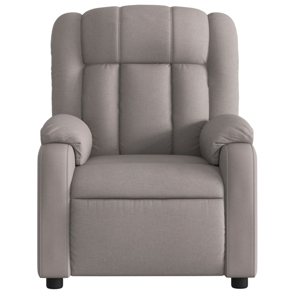 Fauteuil inclinable Taupe Tissu - XIOS