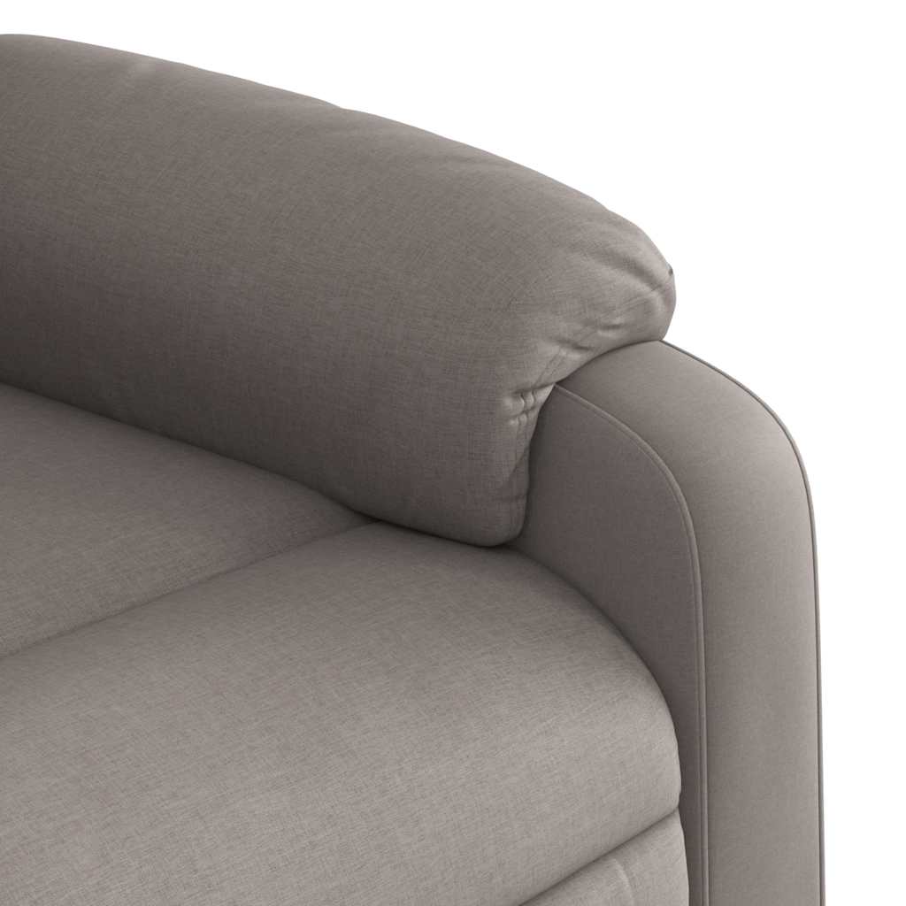 Fauteuil de massage inclinable Taupe Tissu - XIOS