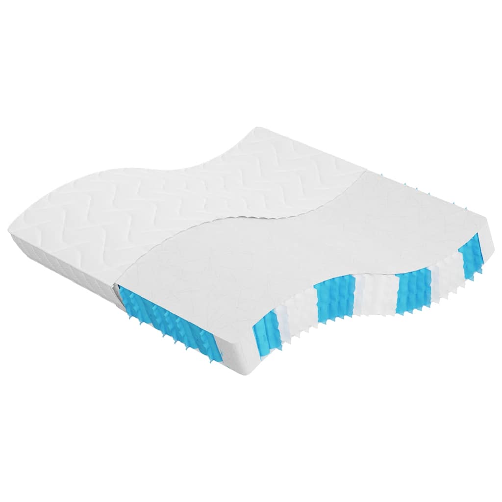 Matelas à ressorts ensachés dureté moyenne 200x200 cm - XIOS