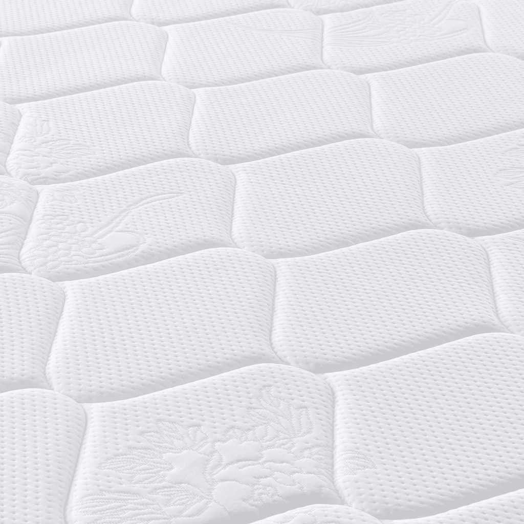 Matelas à ressorts ensachés dureté moyenne 200x200 cm