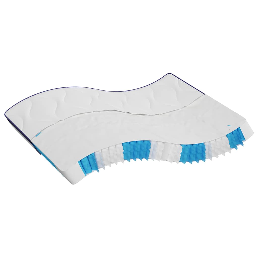 Matelas à ressorts ensachés dureté moyenne 200x200 cm - XIOS