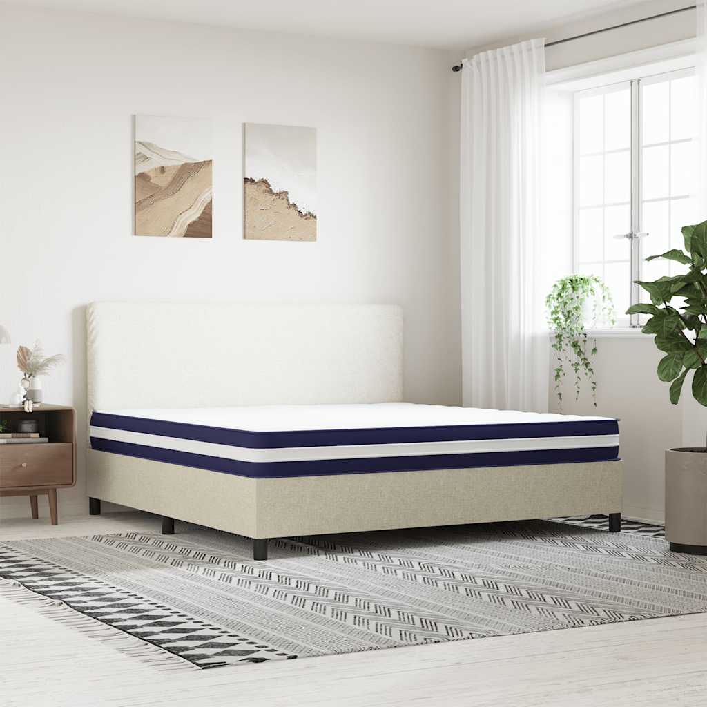 Matelas à ressorts ensachés dureté moyenne 200x200 cm - XIOS
