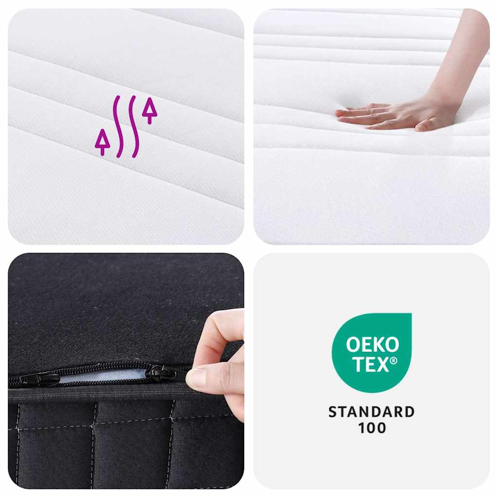 Matelas à ressorts bonnell moyen 140x190 cm - XIOS