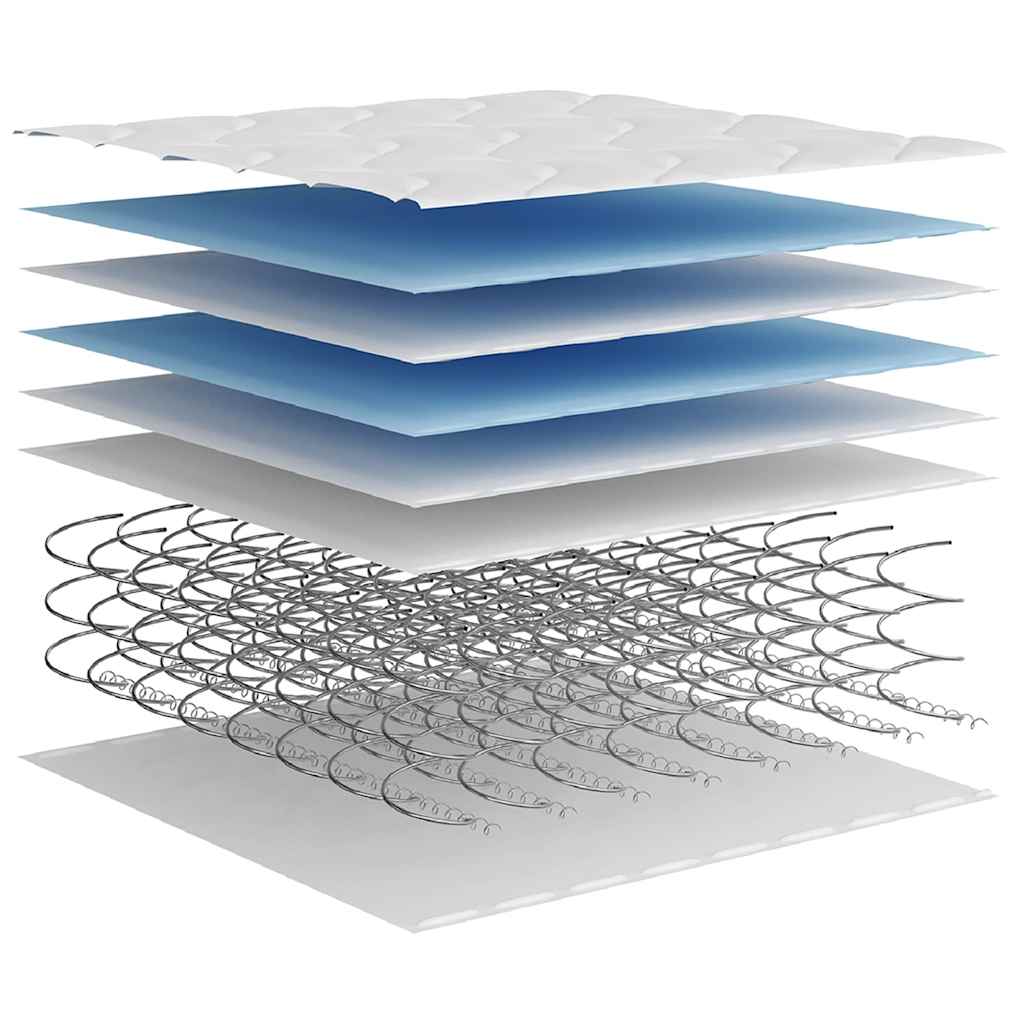 Matelas à ressorts bonnell moyen 200x200 cm - XIOS