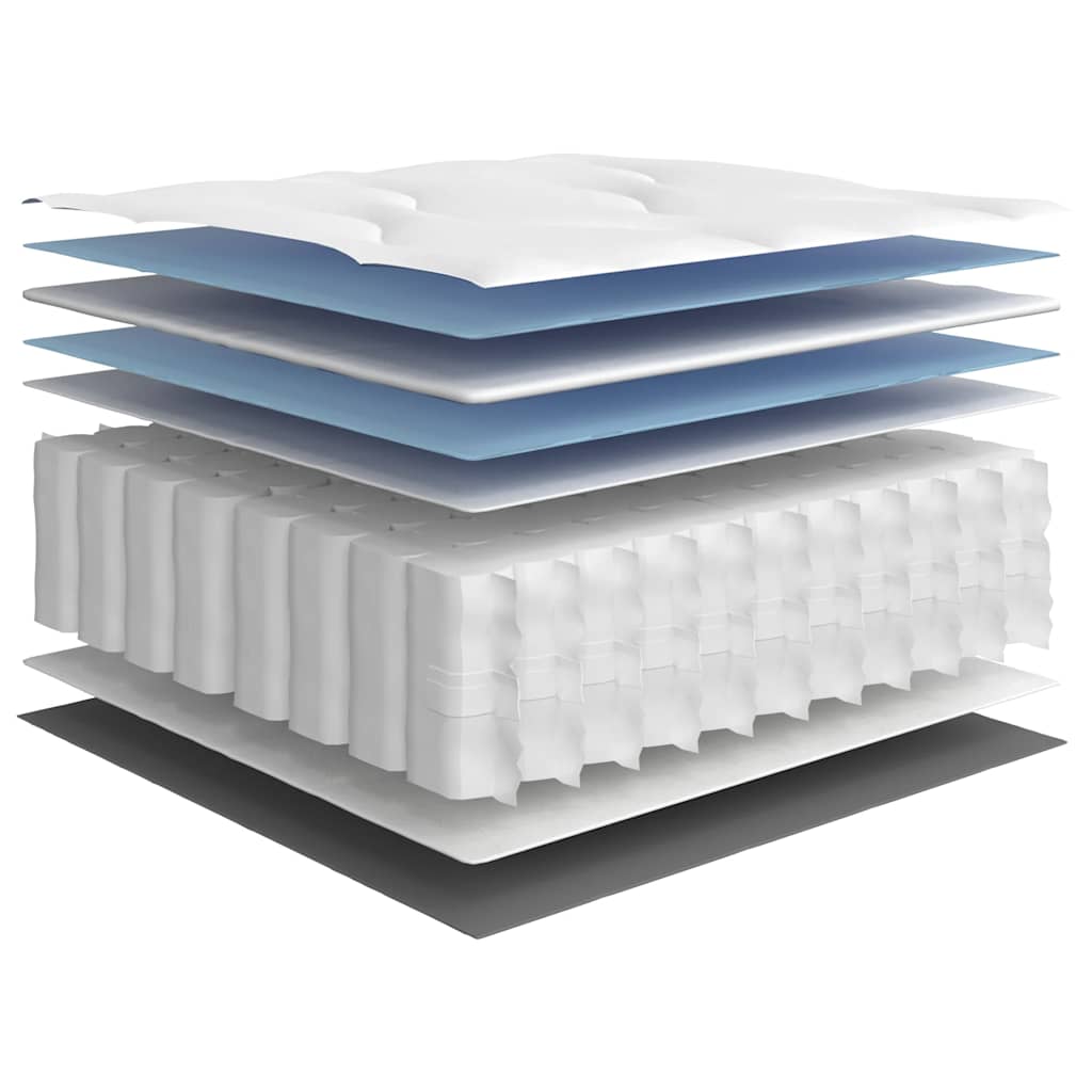 Matelas à ressorts ensachés moyen 140x190 cm - XIOS