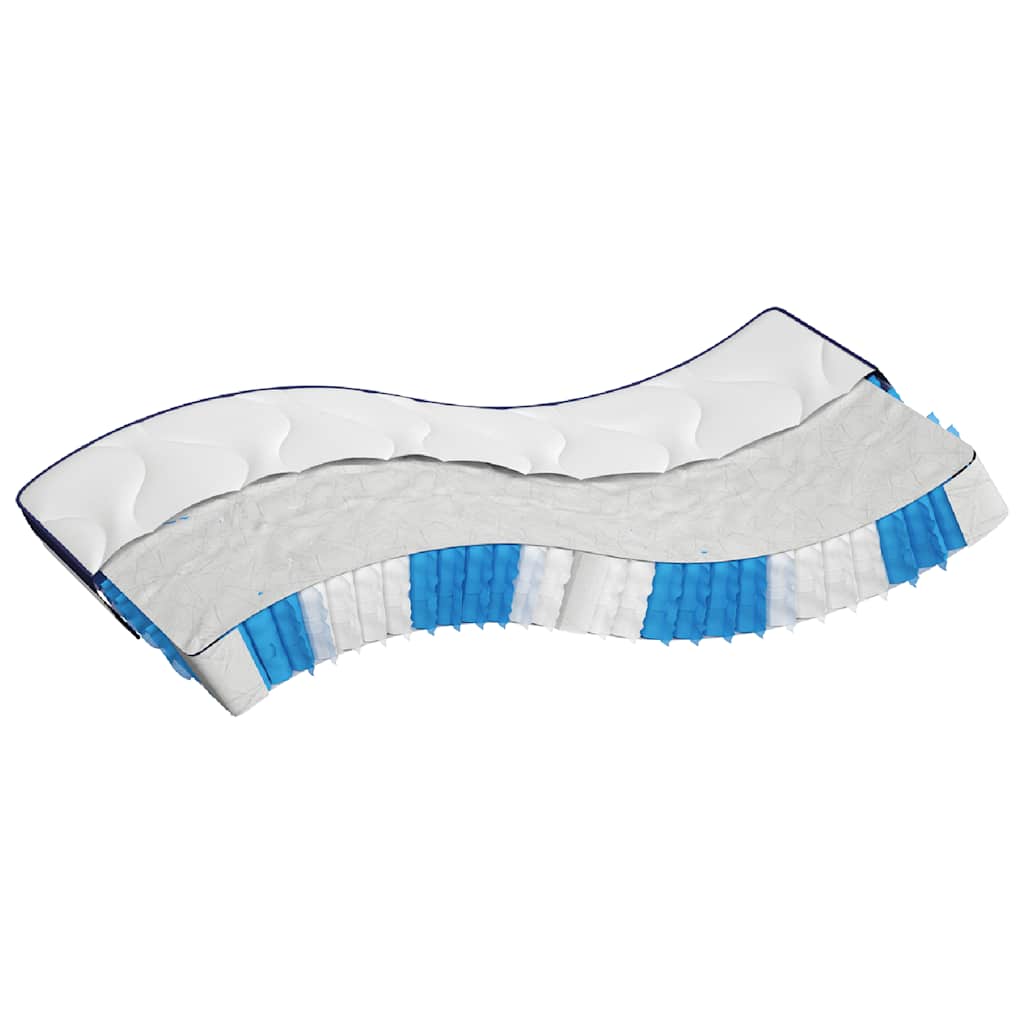 Matelas à ressorts ensachés dureté moyenne 140x190 cm - XIOS