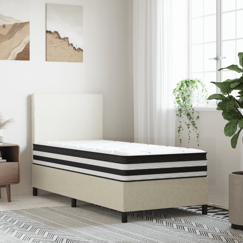 Matelas à ressorts ensachés moyen 90x190 cm - XIOS