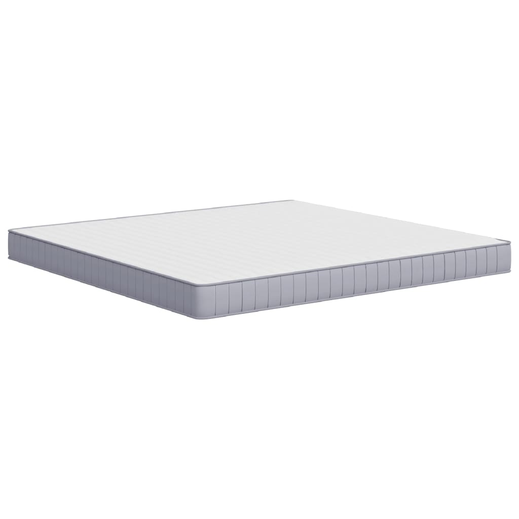 Matelas en mousse moyennement doux 200x200 cm - XIOS
