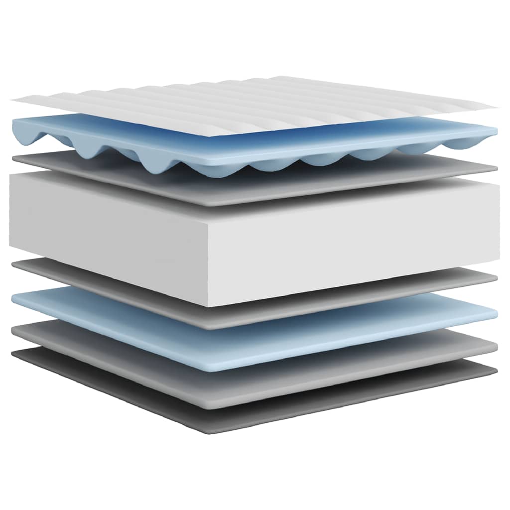 Matelas en mousse moyennement doux 180x200 cm - XIOS