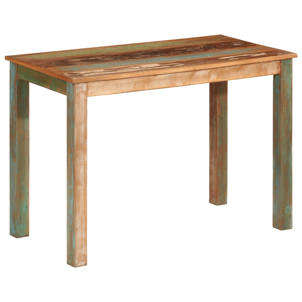 Table de salle à manger 110x55x76cm Bois massif de récupération - XIOS