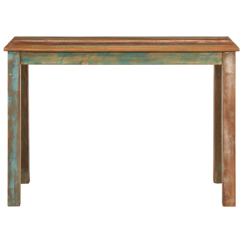 Table de salle à manger 110x55x76cm Bois massif de récupération
