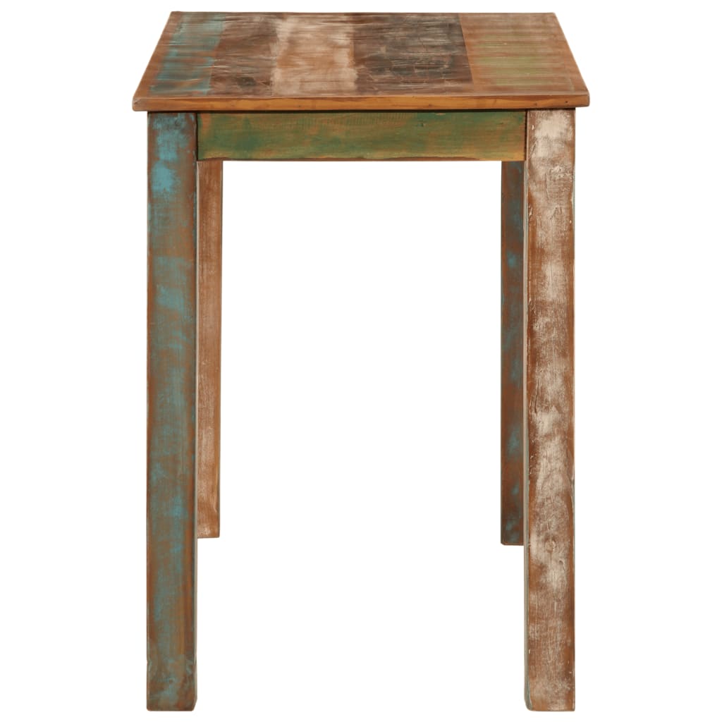 Table de salle à manger 110x55x76cm Bois massif de récupération