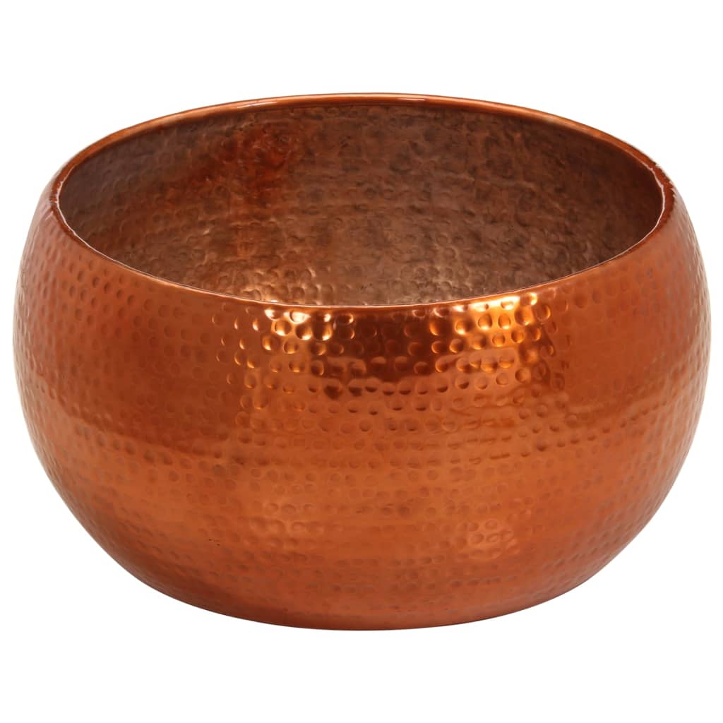 Table basse laiton Ø55x28 cm aluminium - XIOS