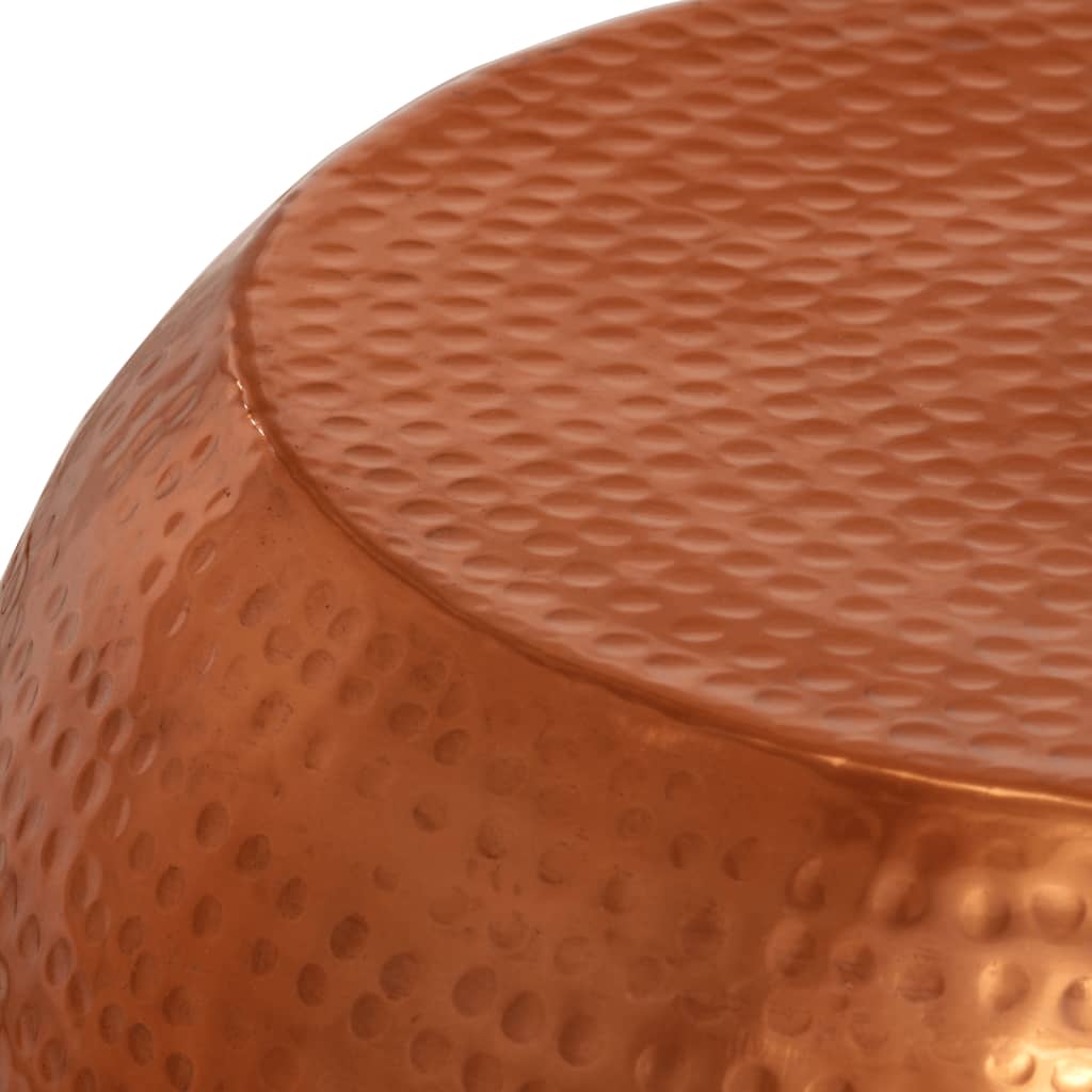 Table basse laiton Ø55x28 cm aluminium - XIOS