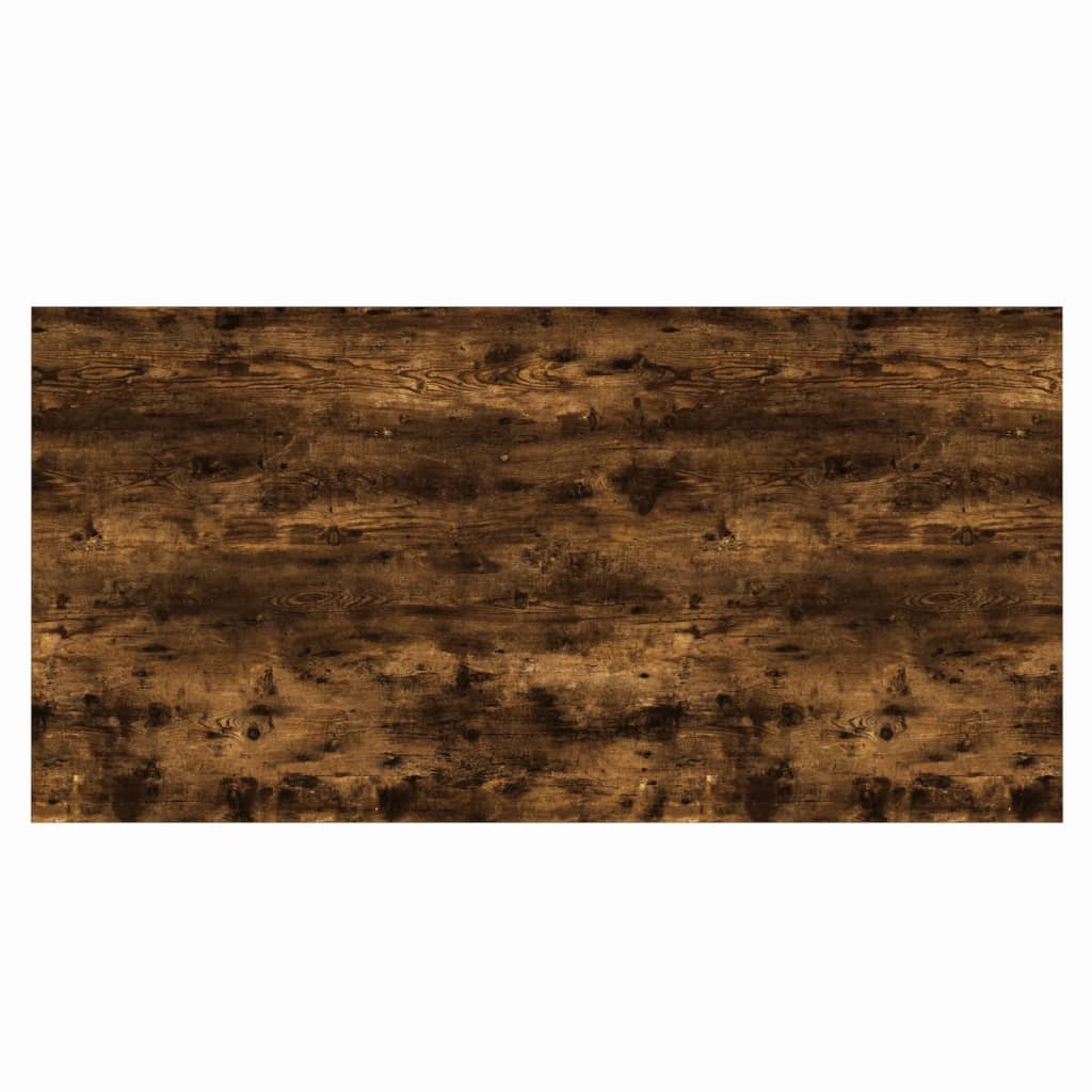 Étagères murales 4 pcs chêne fumé 80x40x1,5cm bois d'ingénierie - XIOS