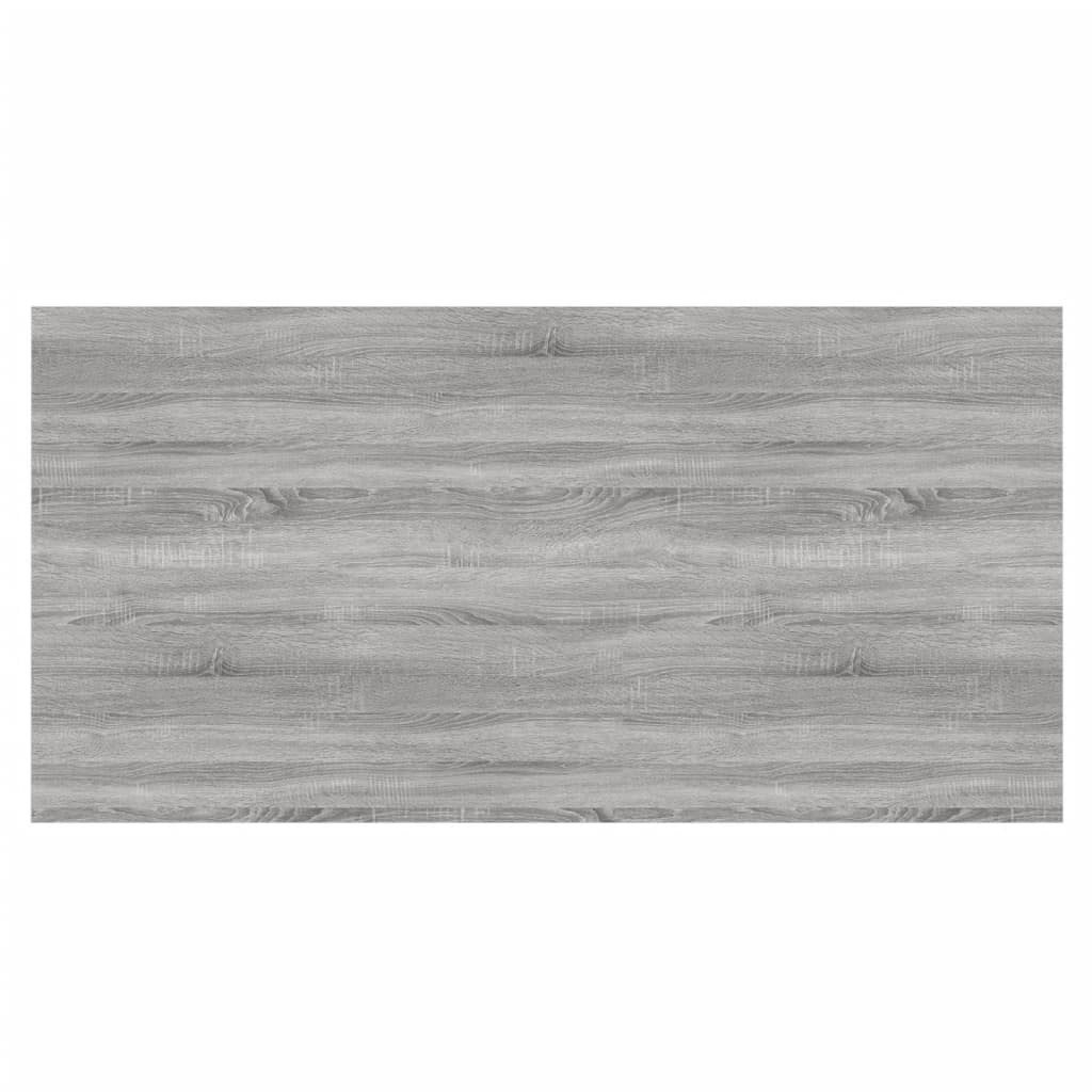 Étagères murales 4 pcs sonoma gris 80x40x1,5 cm bois ingénierie - XIOS