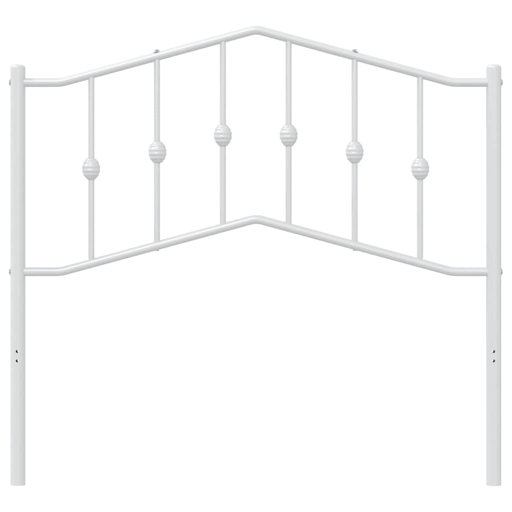 Tête de lit métal blanc 100 cm - XIOS