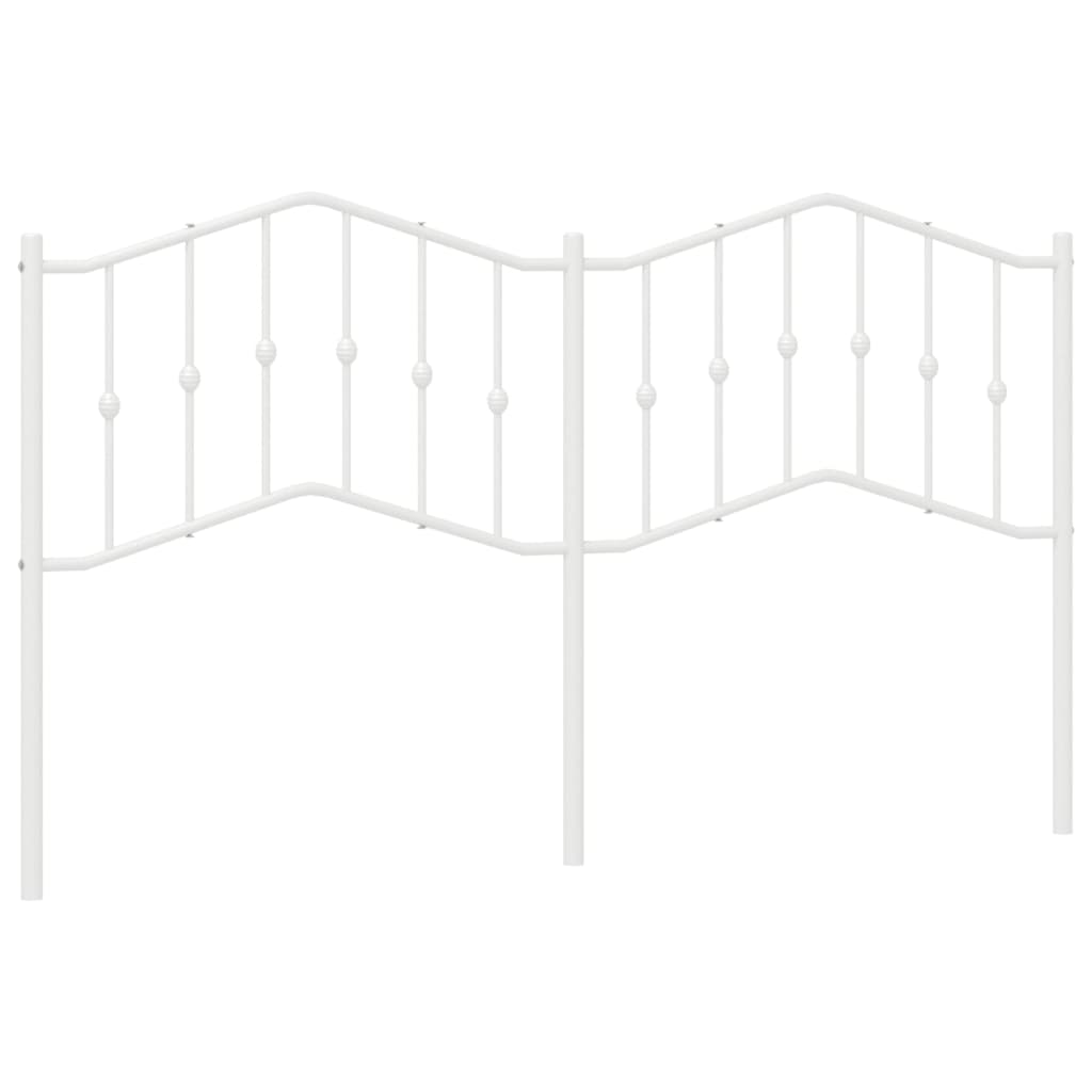 Tête de lit métal blanc 160 cm - XIOS