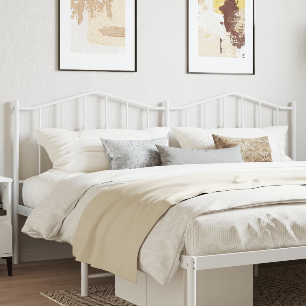 Tête de lit métal blanc 160 cm - XIOS