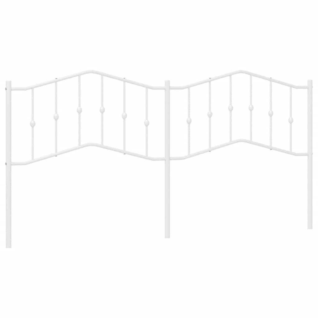 Tête de lit métal blanc 193 cm - XIOS