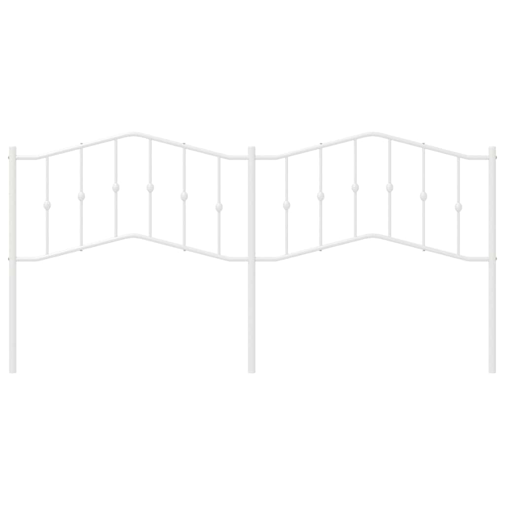 Tête de lit métal blanc 193 cm - XIOS