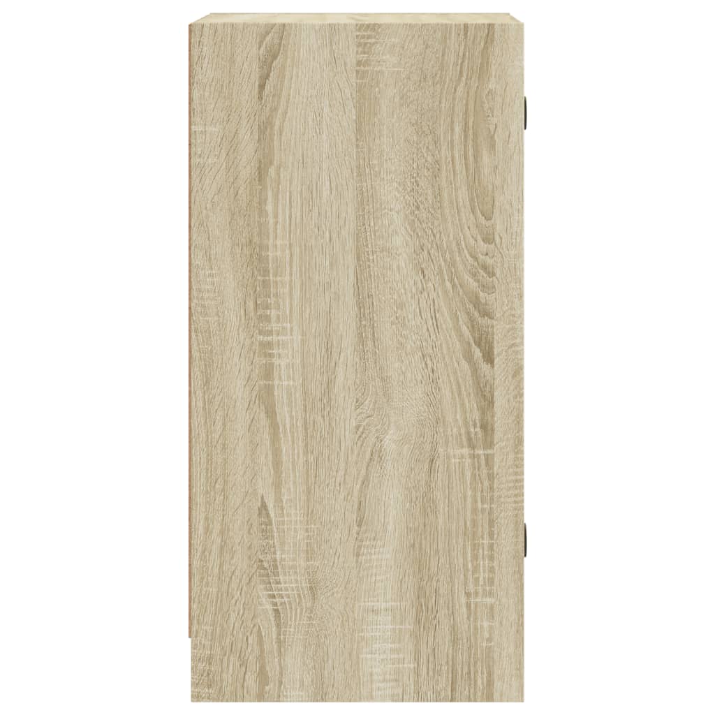 Armoire latérale avec portes en verre chêne sonoma 35x37x75,5cm - XIOS