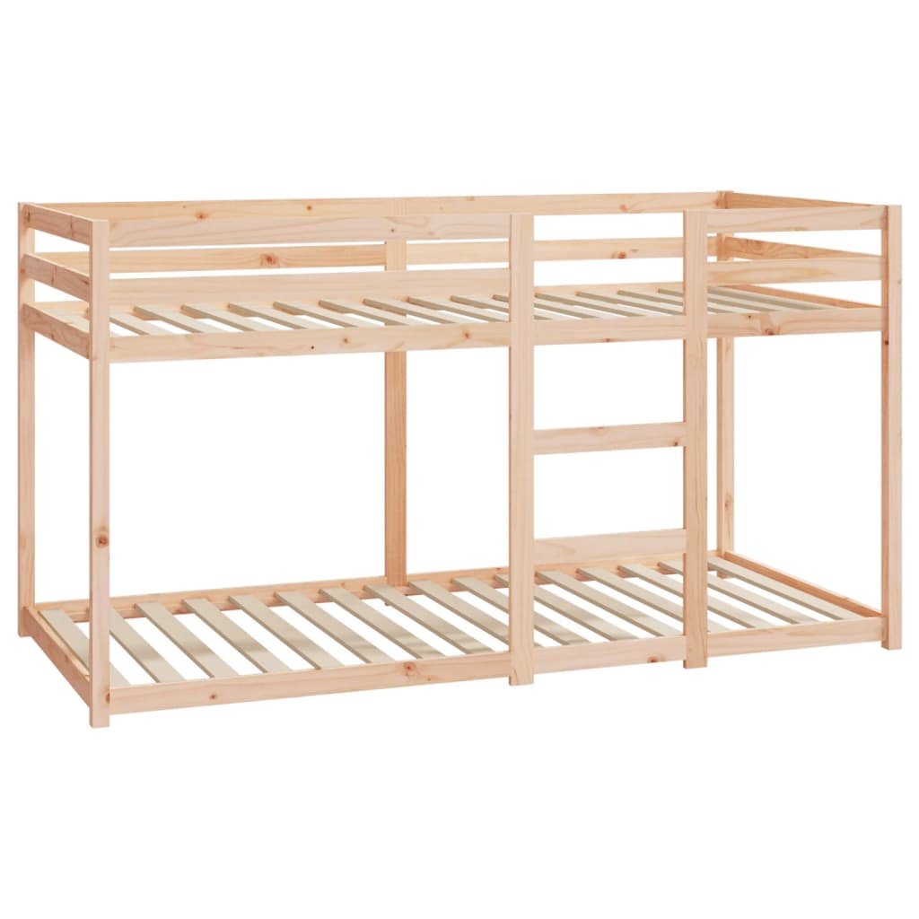 Lit superposé sans matelas 90x200 cm bois de pin massif - XIOS