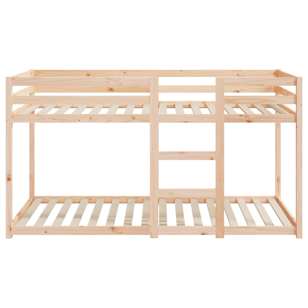Lit superposé sans matelas 90x200 cm bois de pin massif - XIOS