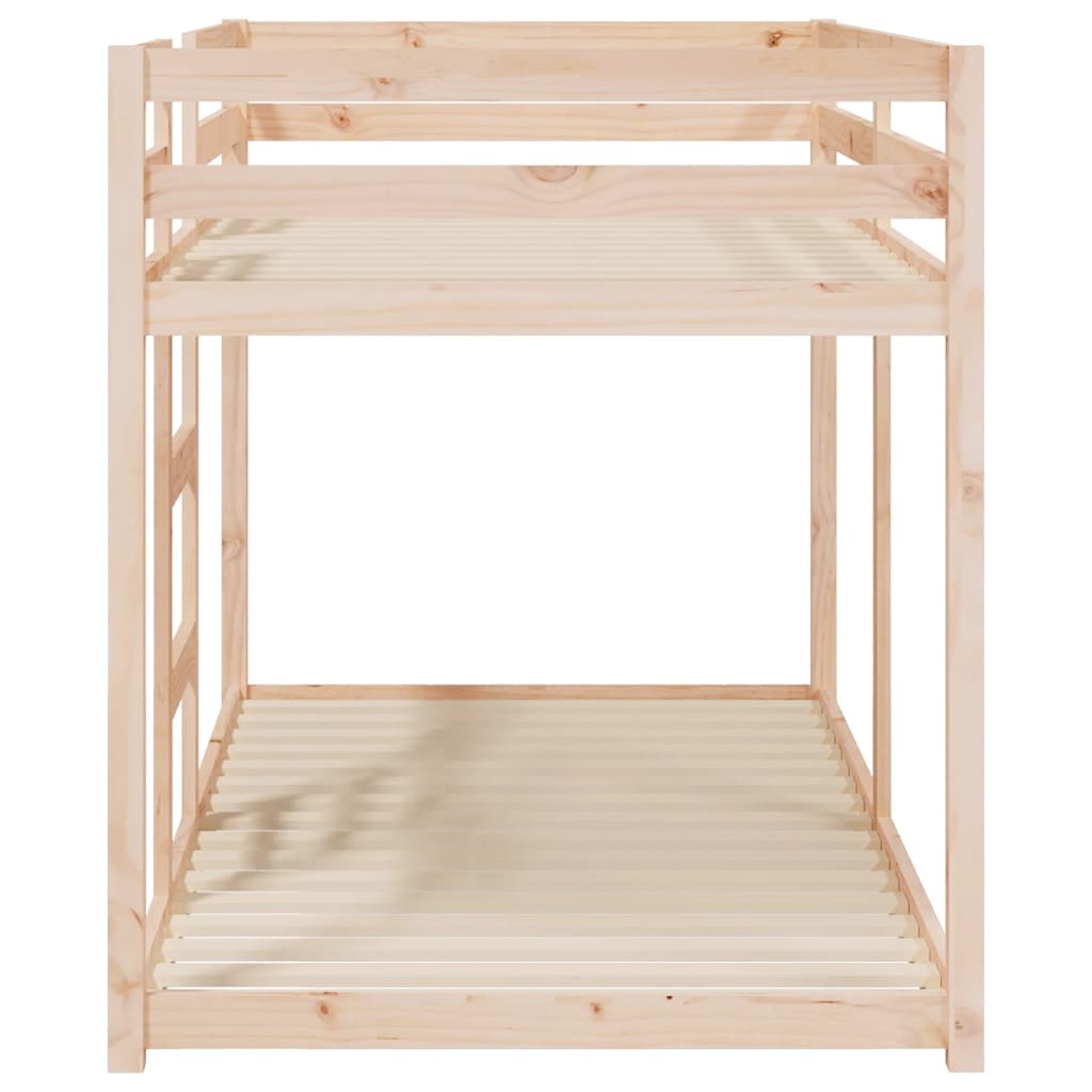 Lit superposé sans matelas 90x190 cm bois de pin massif - XIOS
