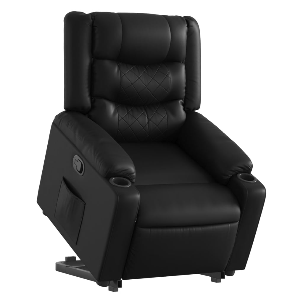 Fauteuil inclinable Noir Similicuir - XIOS