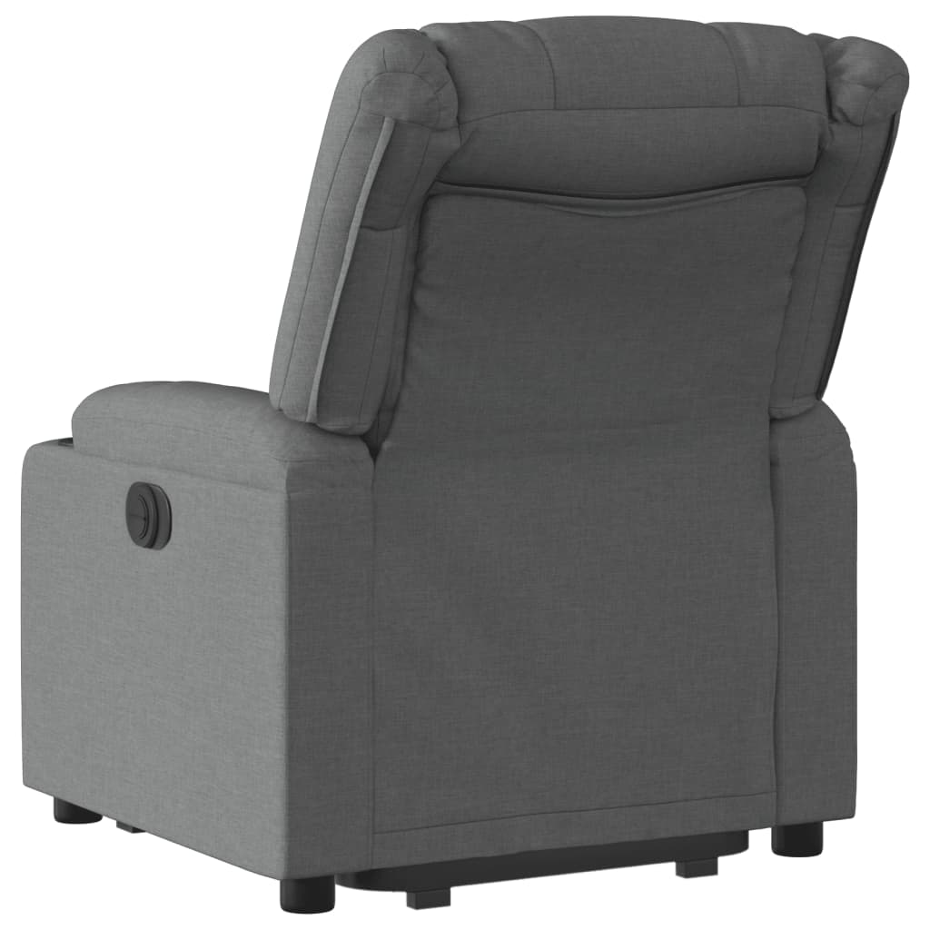Fauteuil inclinable Gris foncé Tissu - XIOS