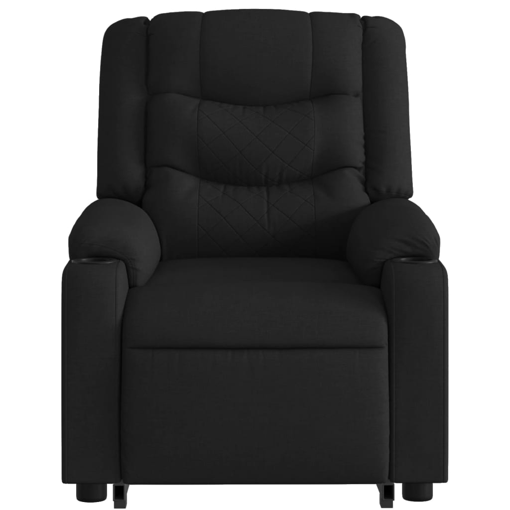 Fauteuil inclinable de massage électrique Noir Tissu - XIOS