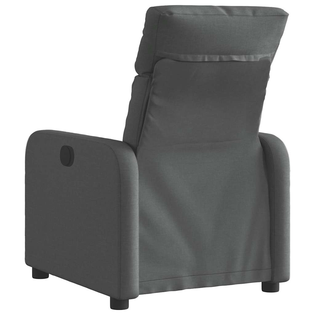 Fauteuil inclinable électrique Gris foncé Tissu - XIOS