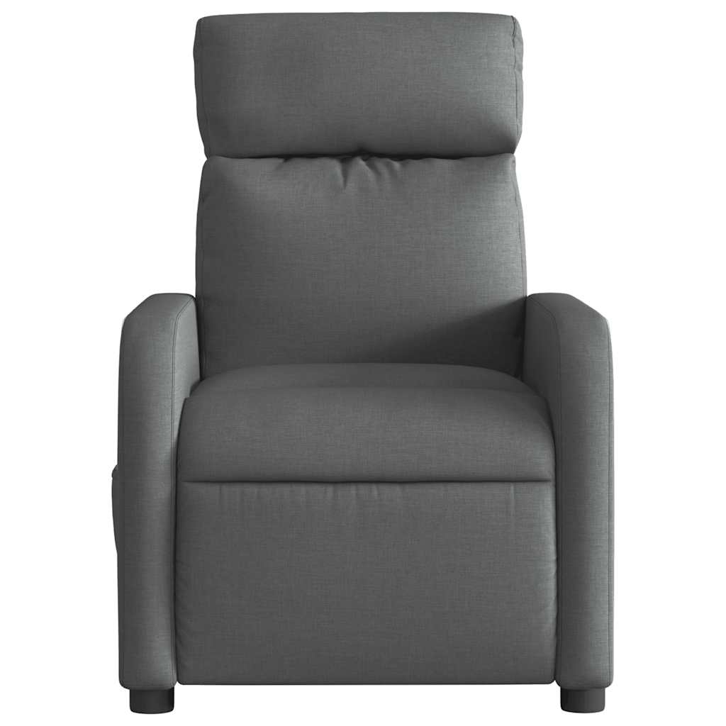 Fauteuil inclinable électrique Gris foncé Tissu - XIOS