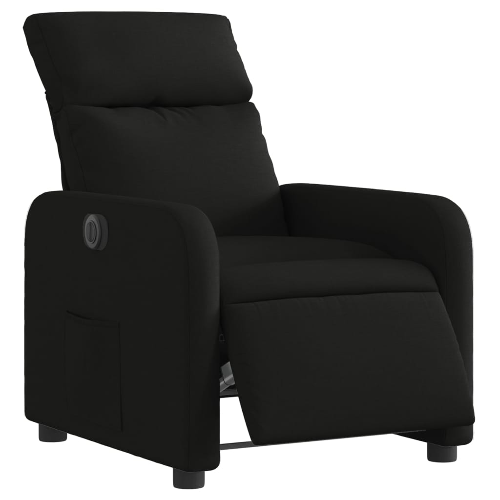 Fauteuil inclinable électrique Noir Tissu - XIOS